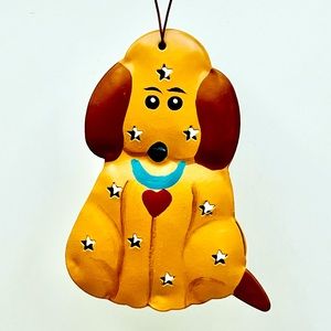 🐈‍⬛🐈‍⬛🐈‍⬛ Puppy Dog - Rustic Tin Ornament - Home Decor with Essential Oils